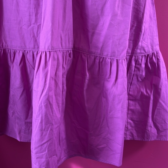 Steve Madden Bohemian style cotton lilac dress - Picture 3 of 6